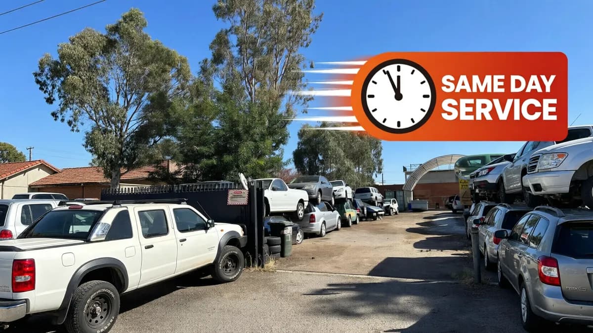 Same Day Service service at Midland Wreckers