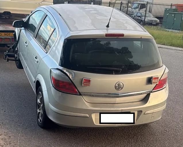 2005 Holden Astra removed in Maddington — free car removal by Midland Wreckers Perth