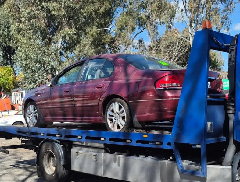 2003 Ford BA Falcon removed in Leederville