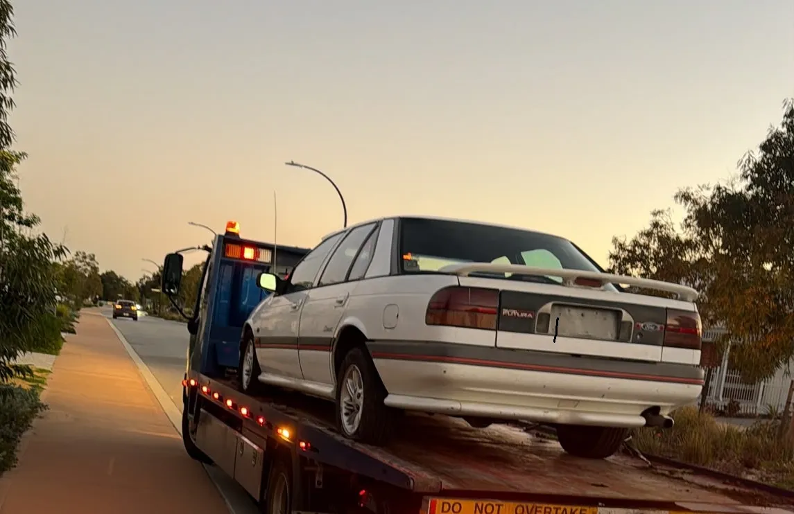 1995 Ford EF Falcon removed in Brabham