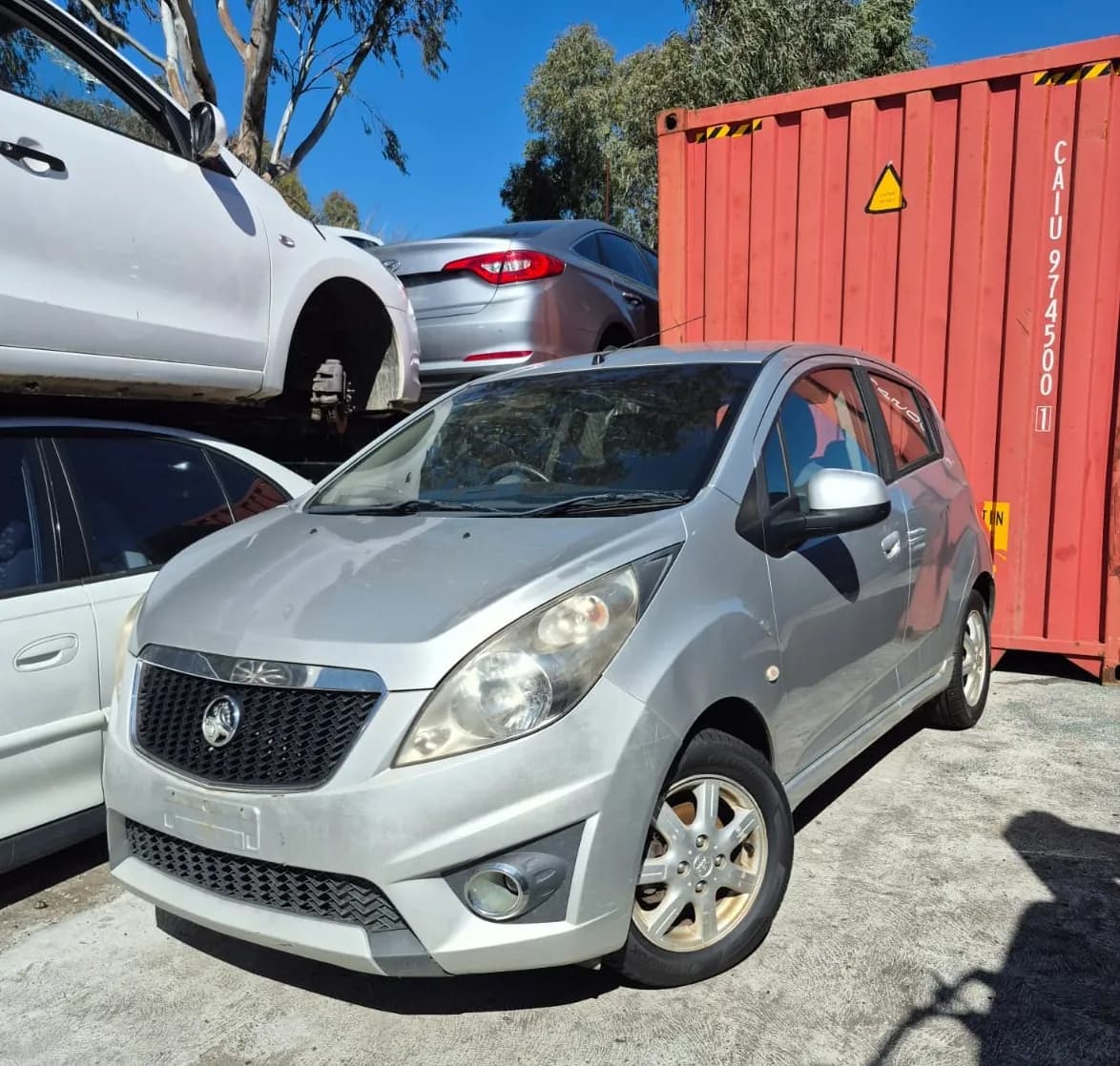 Recent car removal in Embleton — 2012 Holden Barina