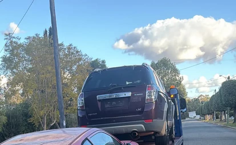 2010 Holden Captiva removed in Northam