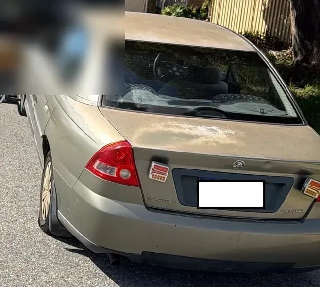 Recent car removal in Thornlie — 2003 Holden Commodore
