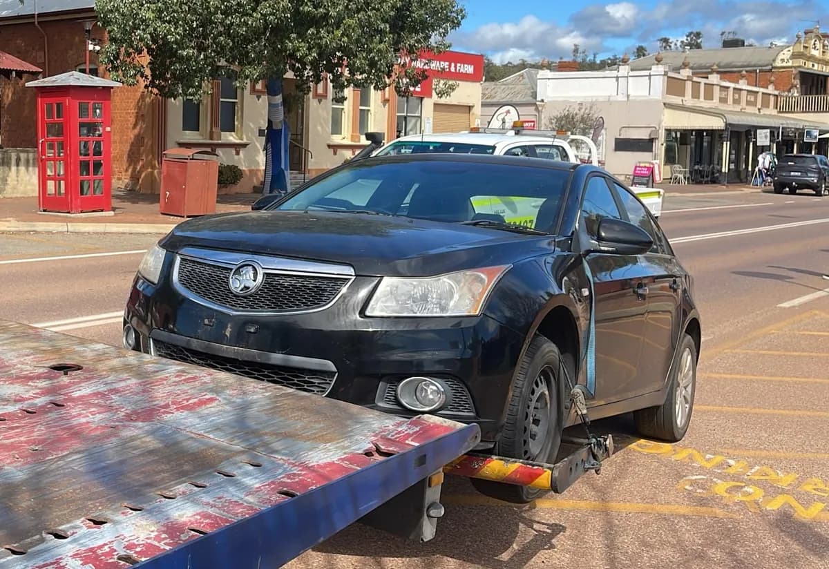 Car Removal Out To Toodyay — 85 km Through the Avon Valley For a 2013 Holden Cruze