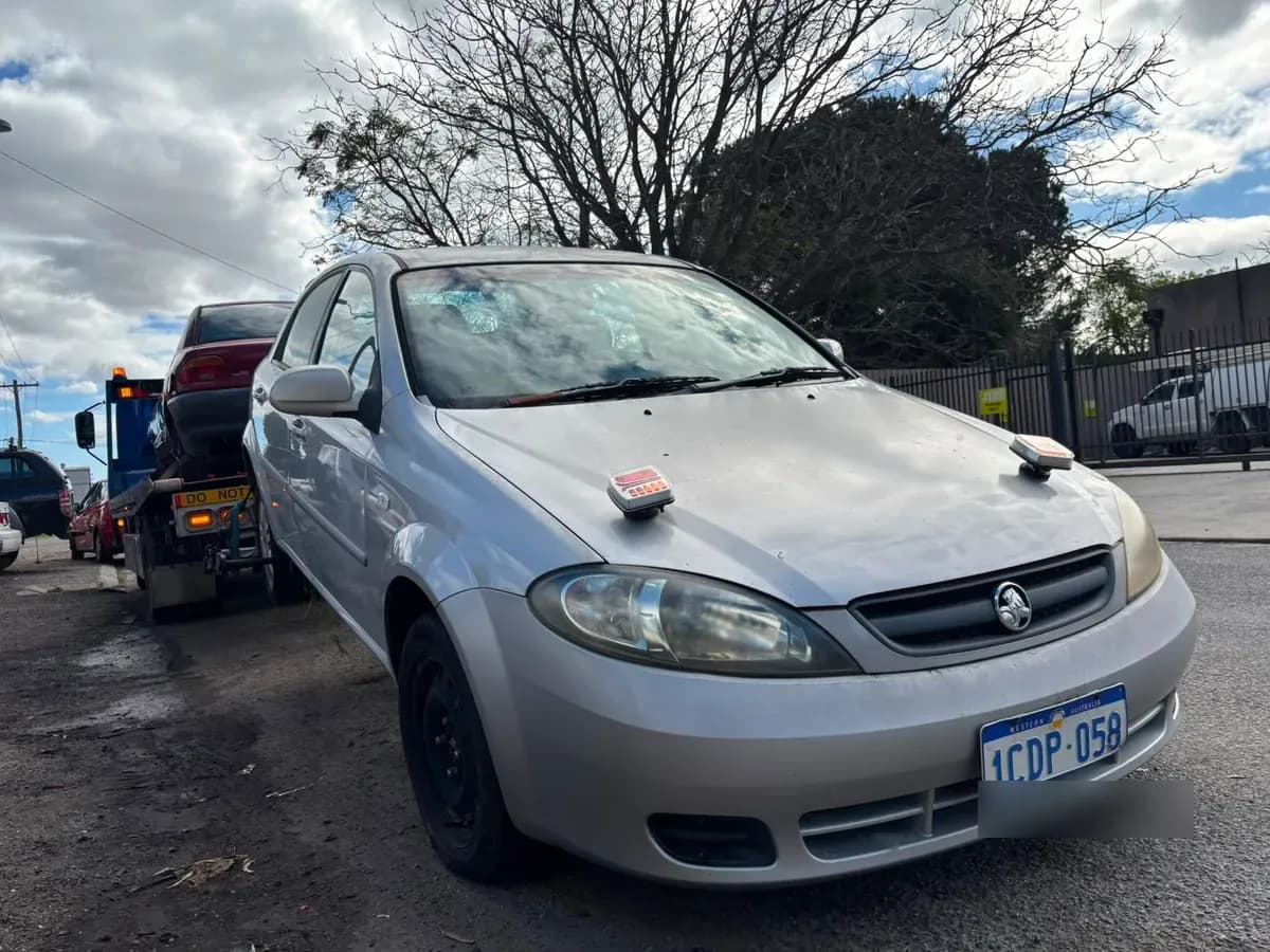 Recent car removal in Forrestfield — 2007 Holden Viva