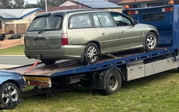 2003 Holden VY Commodore removed in Warnbro — free car removal by Midland Wreckers Perth
