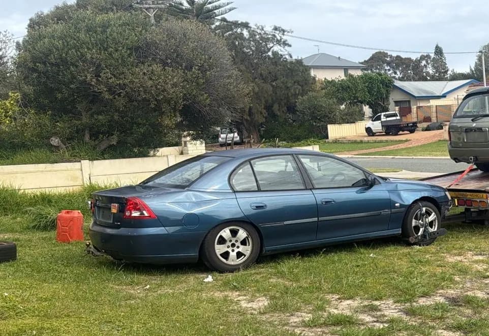 2003 Holden VY Commodore removed in Warnbro — free car removal by Midland Wreckers Perth