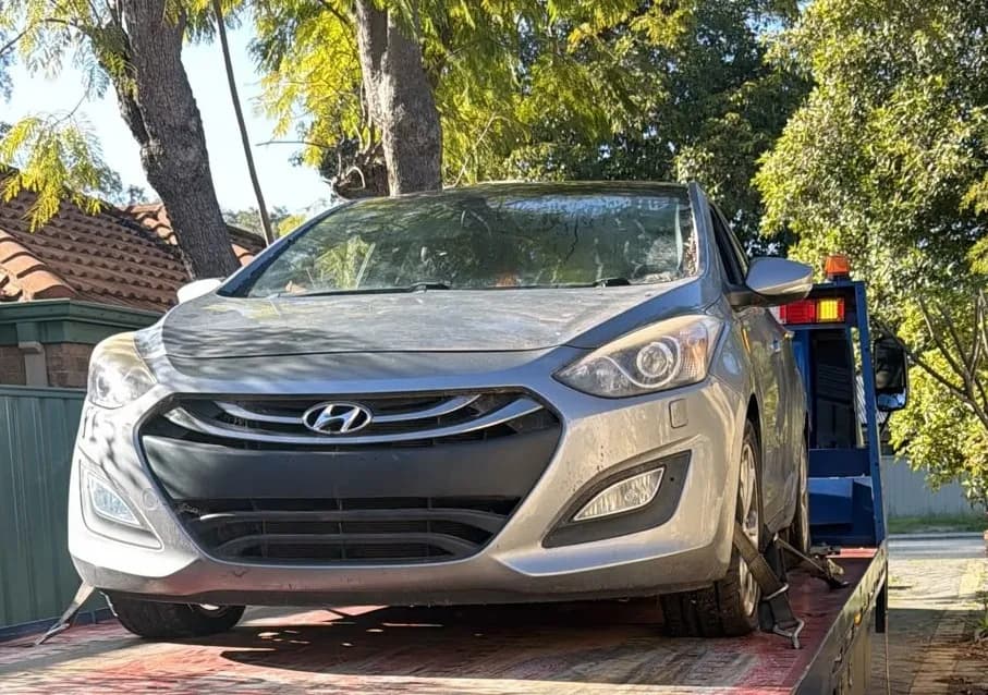 Recent car removal in Wilson — 2013 Hyundai i30