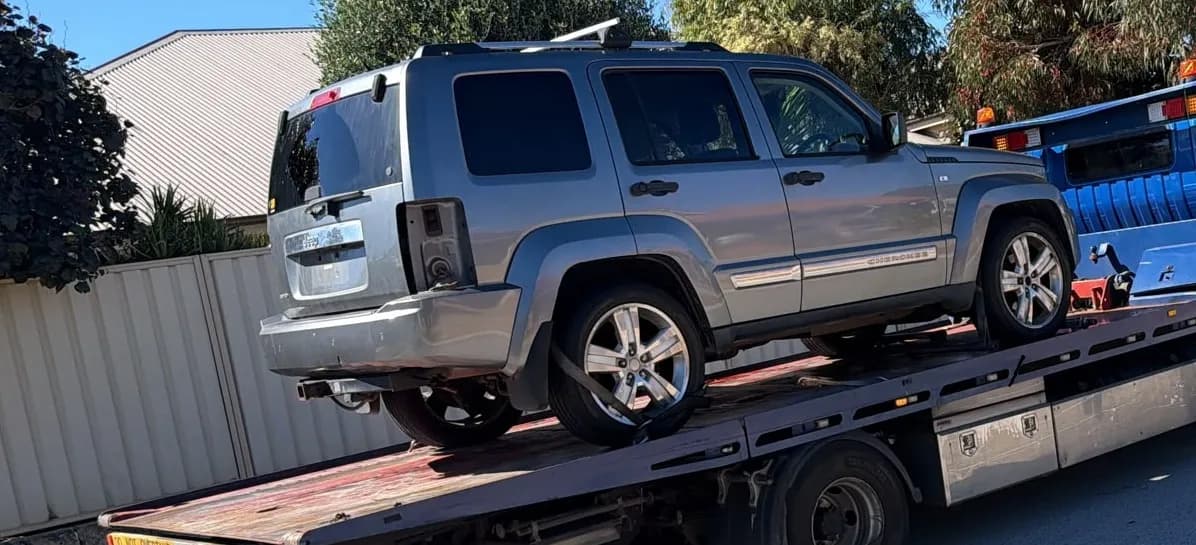 2012 Jeep Cherokee removed in Butler