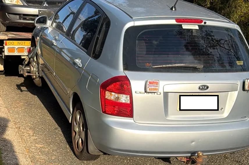 Recently removed 2006 Kia Cerato in Parkerville by Midland Wreckers