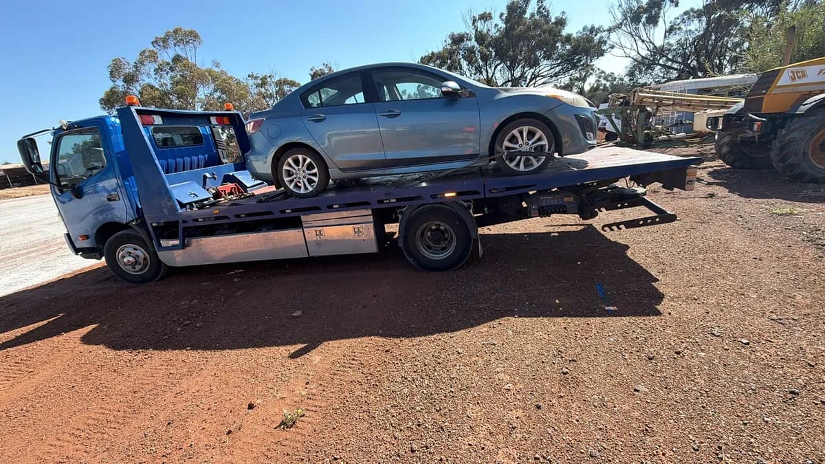 2012 Mazda 3 removed in Northam — free car removal by Midland Wreckers Perth
