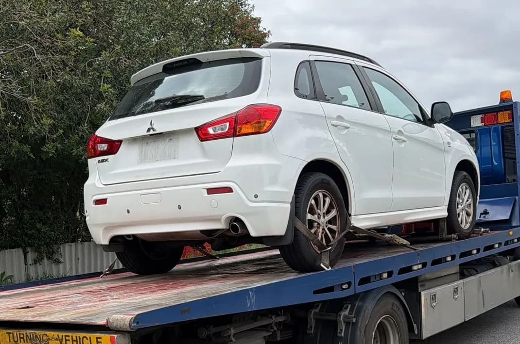 2011 Mitsubishi ASX removed in St James — free car removal by Midland Wreckers Perth