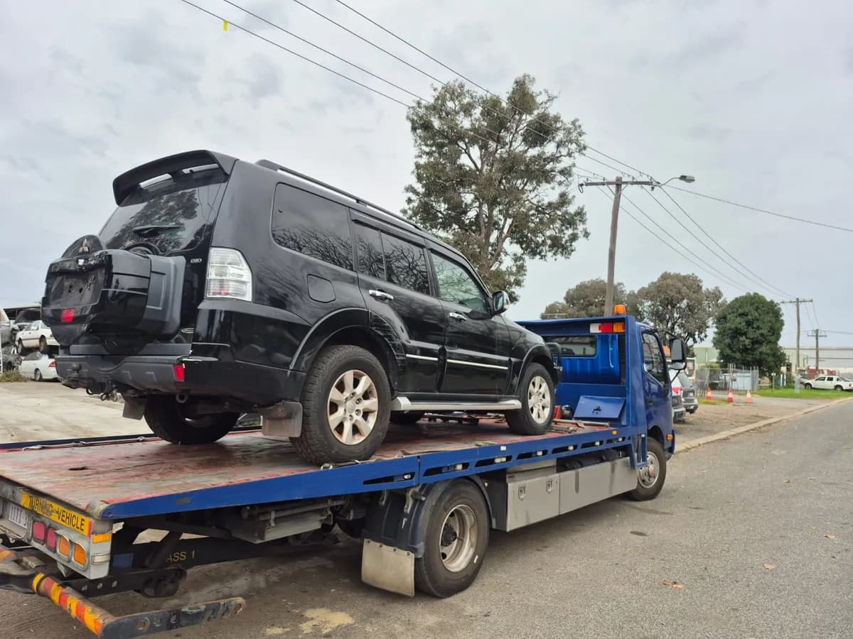 2012 Mitsubishi Pajero removed in Midland