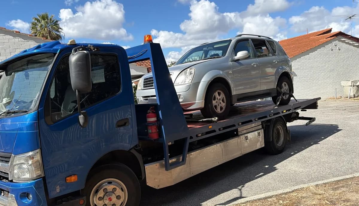 2008 SsangYong Rexton removed in Tuart Hill