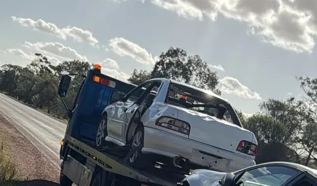 2004 Subaru Impreza removed in Spencer Brook