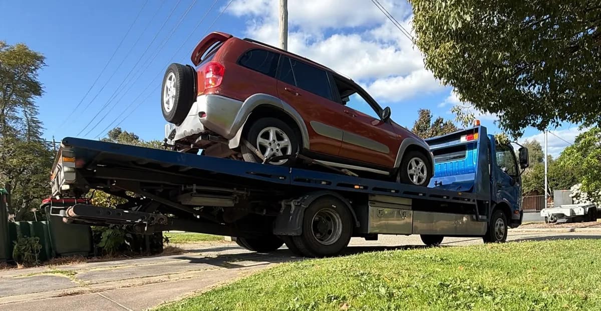2004 Toyota RAV4 removed in Bassendean — free car removal by Midland Wreckers Perth