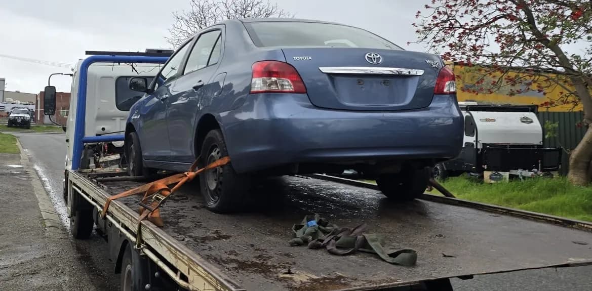 2007 Toyota Yaris removed in Northam