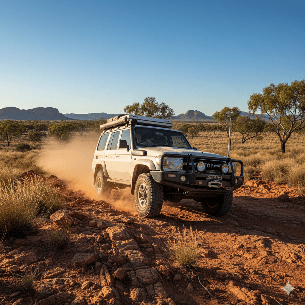4WD vehicle being processed at our Perth wrecking yard