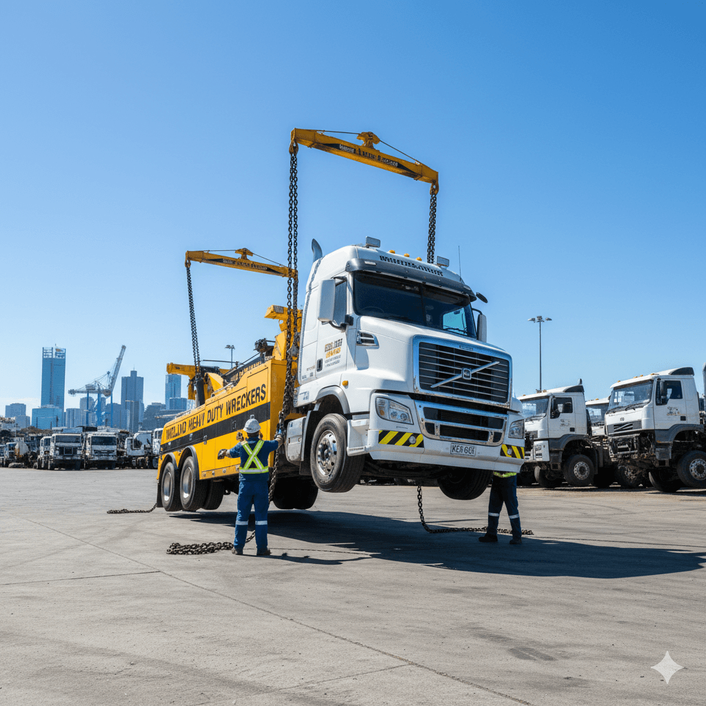 Truck wreckers Perth - cash for trucks and commercial vehicles