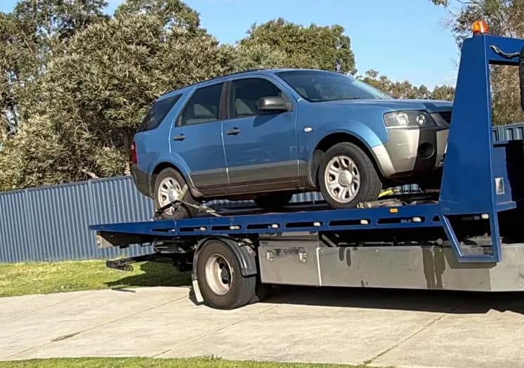 Recent car removal in Midvale — 2007 Ford Territory