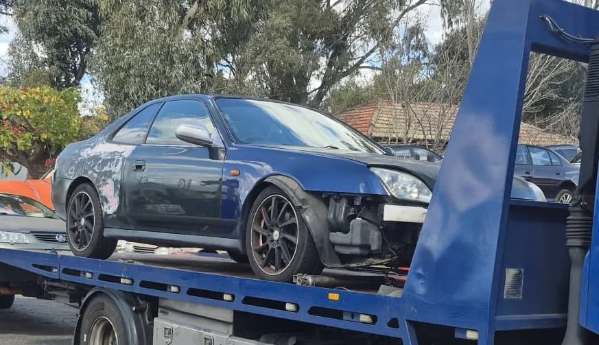 Recent car removal in Wellard — 1999 Honda Prelude