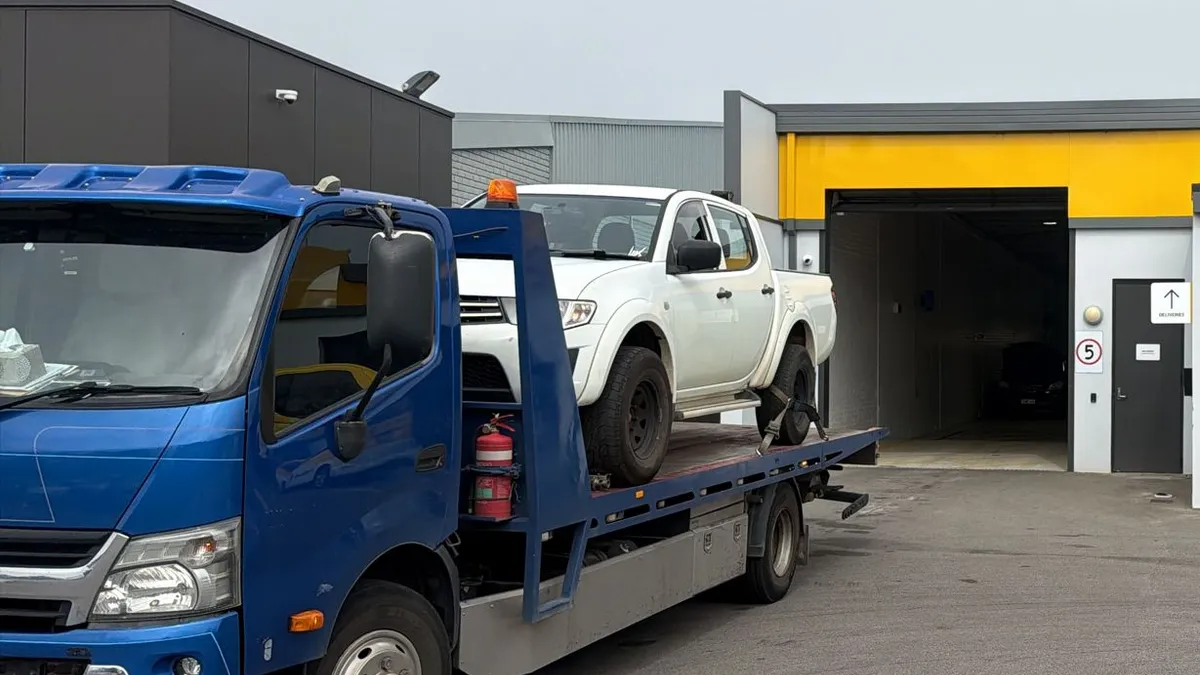 Recent car removal in Rockingham — 2014 Mitsubishi Triton