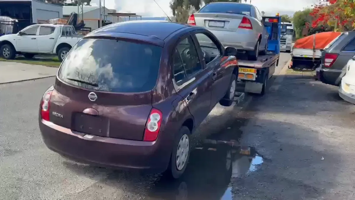 Recent car removal in Clarkson — 2008 Nissan Micra