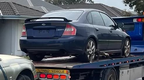 Recent car removal in Willetton — 2006 Subaru Liberty