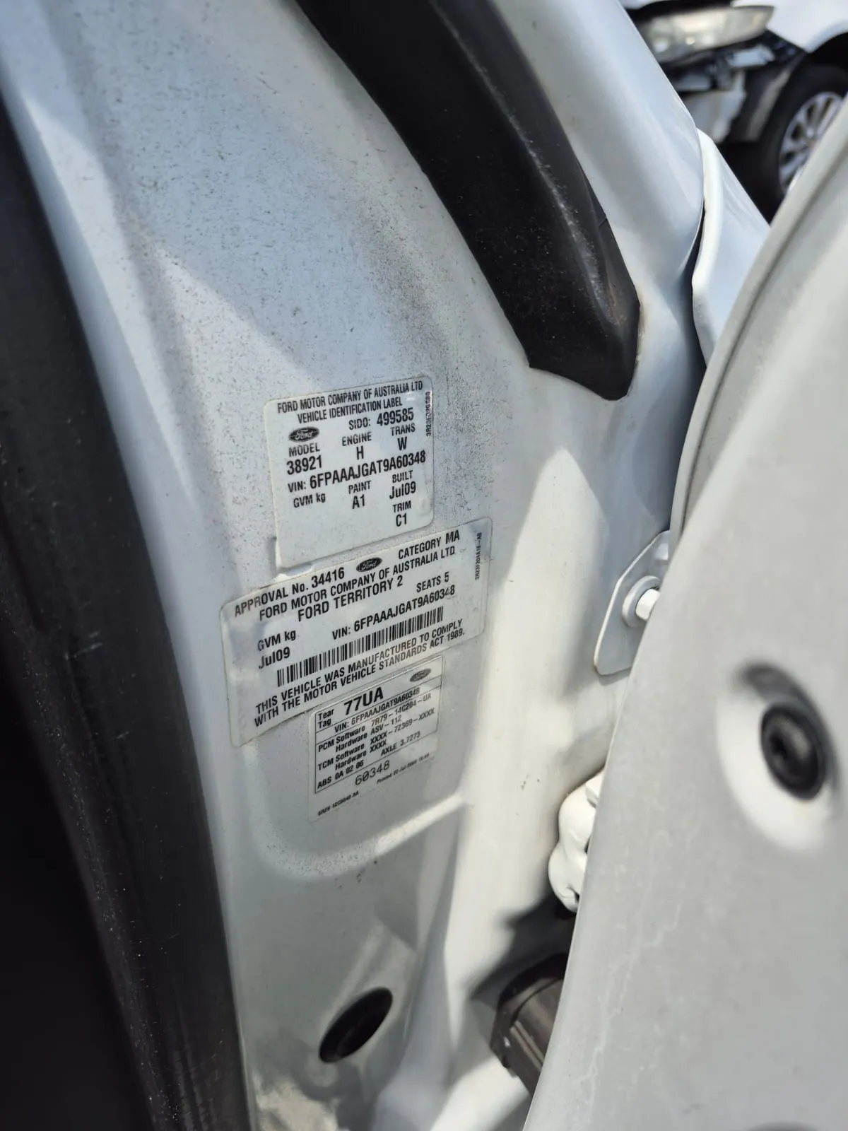 2009 Ford Territory