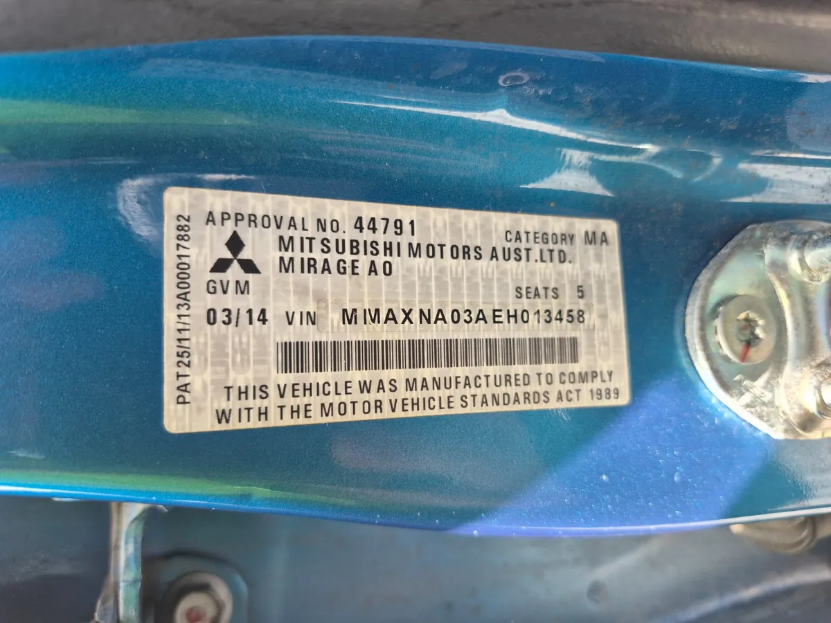 2014 Mitsubishi Mirage