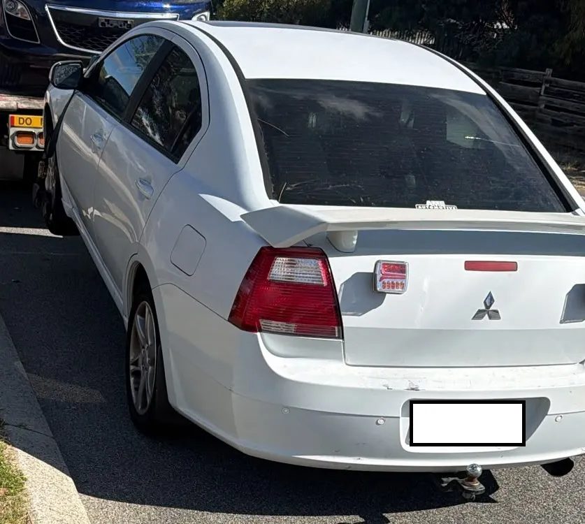 2007 Mitsubishi 380 removed in Westminster — free car removal by Midland Wreckers Perth