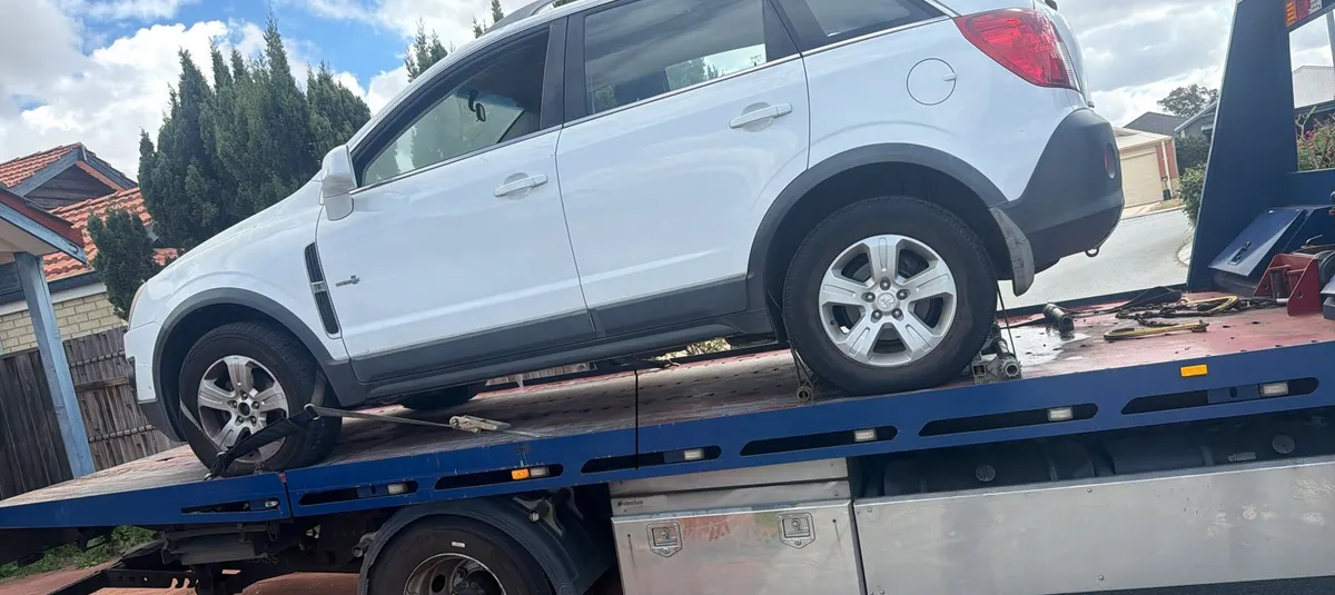 2011 Holden Captiva removed in Ellenbrook — free car removal by Midland Wreckers Perth
