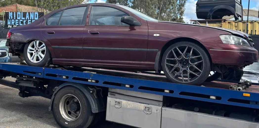 2003 Ford BA Falcon removed in Warnbro — free car removal by Midland Wreckers Perth