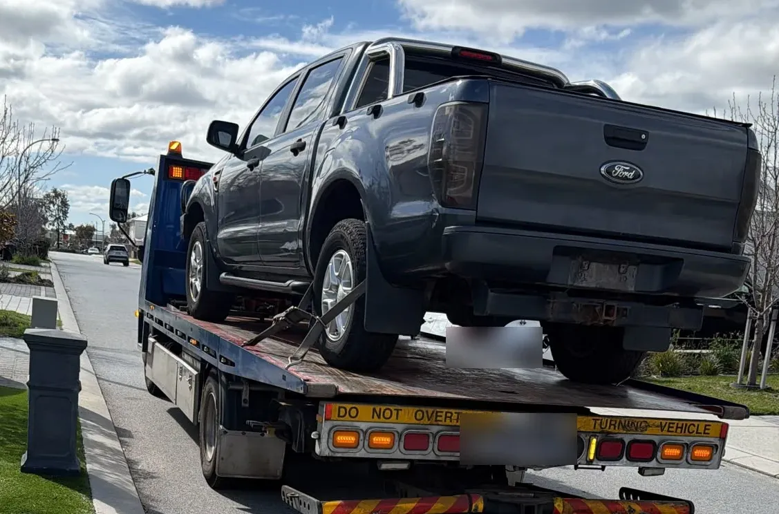 2014 Ford Ranger removed in Aveley — free car removal by Midland Wreckers Perth