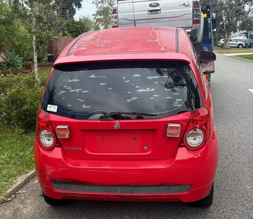 2008 Holden Barina removed in Floreat — free car removal by Midland Wreckers Perth