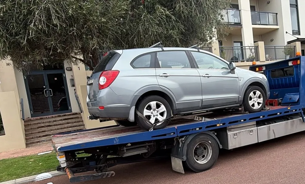 2012 Holden Captiva removed in Joondalup — free car removal by Midland Wreckers Perth