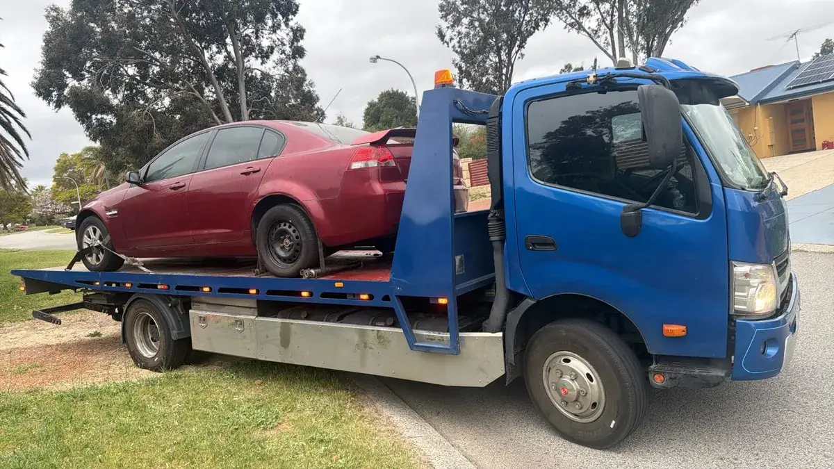 2008 Holden Commodore removed in Swan View — free car removal by Midland Wreckers Perth