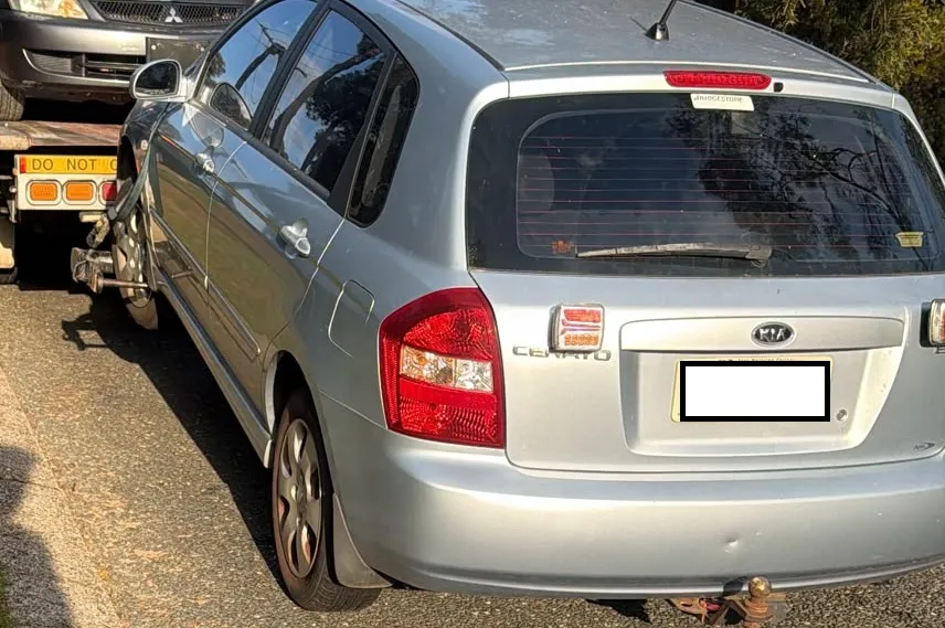2006 Kia Cerato removed in Parkerville — free car removal by Midland Wreckers Perth