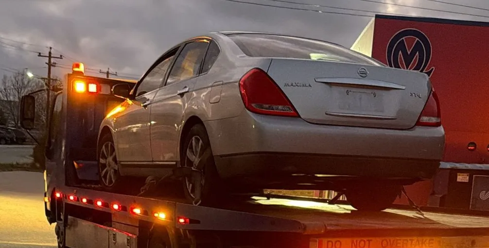 2003 Nissan Maxima removed in Balcatta — free car removal by Midland Wreckers Perth
