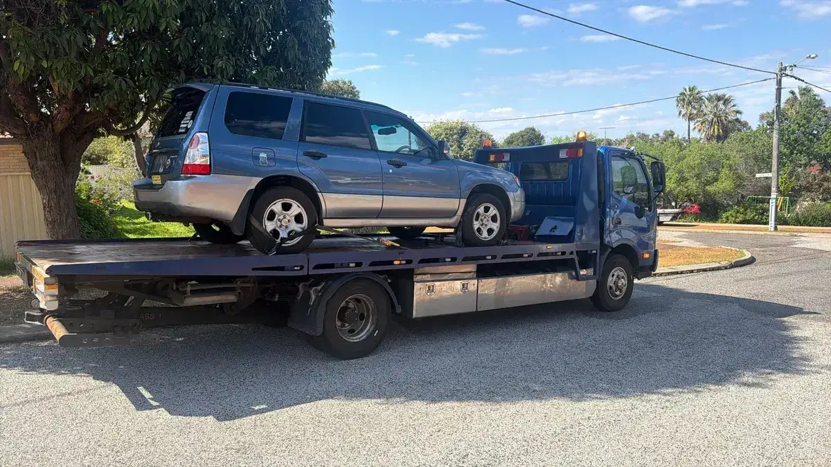 2008 Subaru Forester removed in Wundowie — free car removal by Midland Wreckers Perth