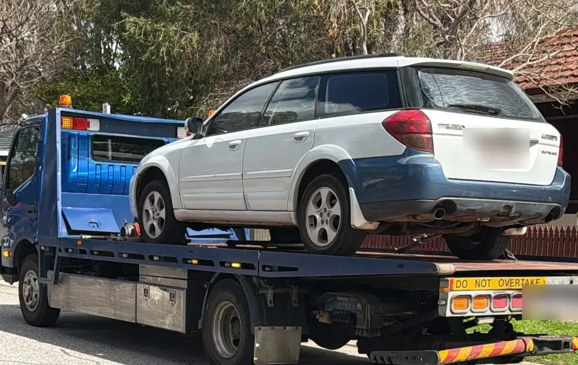 2003 Subaru Outback removed in Woodbridge — free car removal by Midland Wreckers Perth